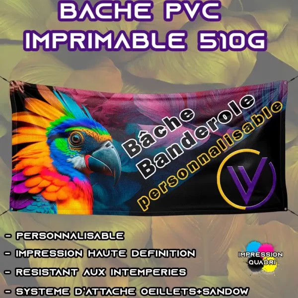 Bâche / banderole à personnaliser
