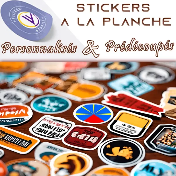 Stickers à la planche