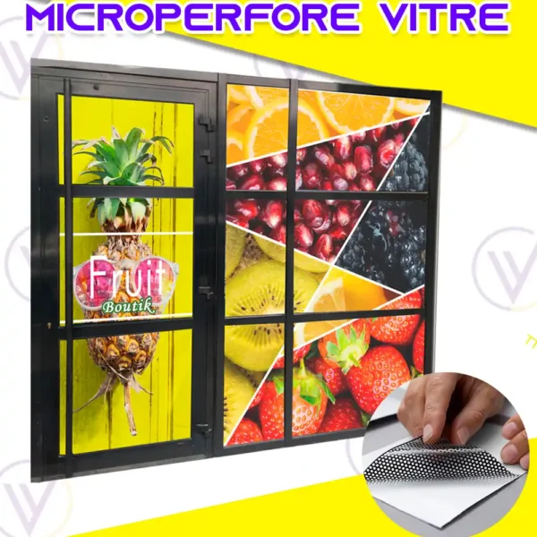 MICROPERFORE POUR VITRE